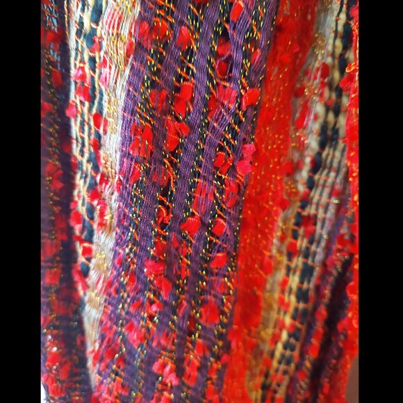 Ardene Multicolour Infinity Scarf with Metallic Thread, NWT - Picture 2 of 6